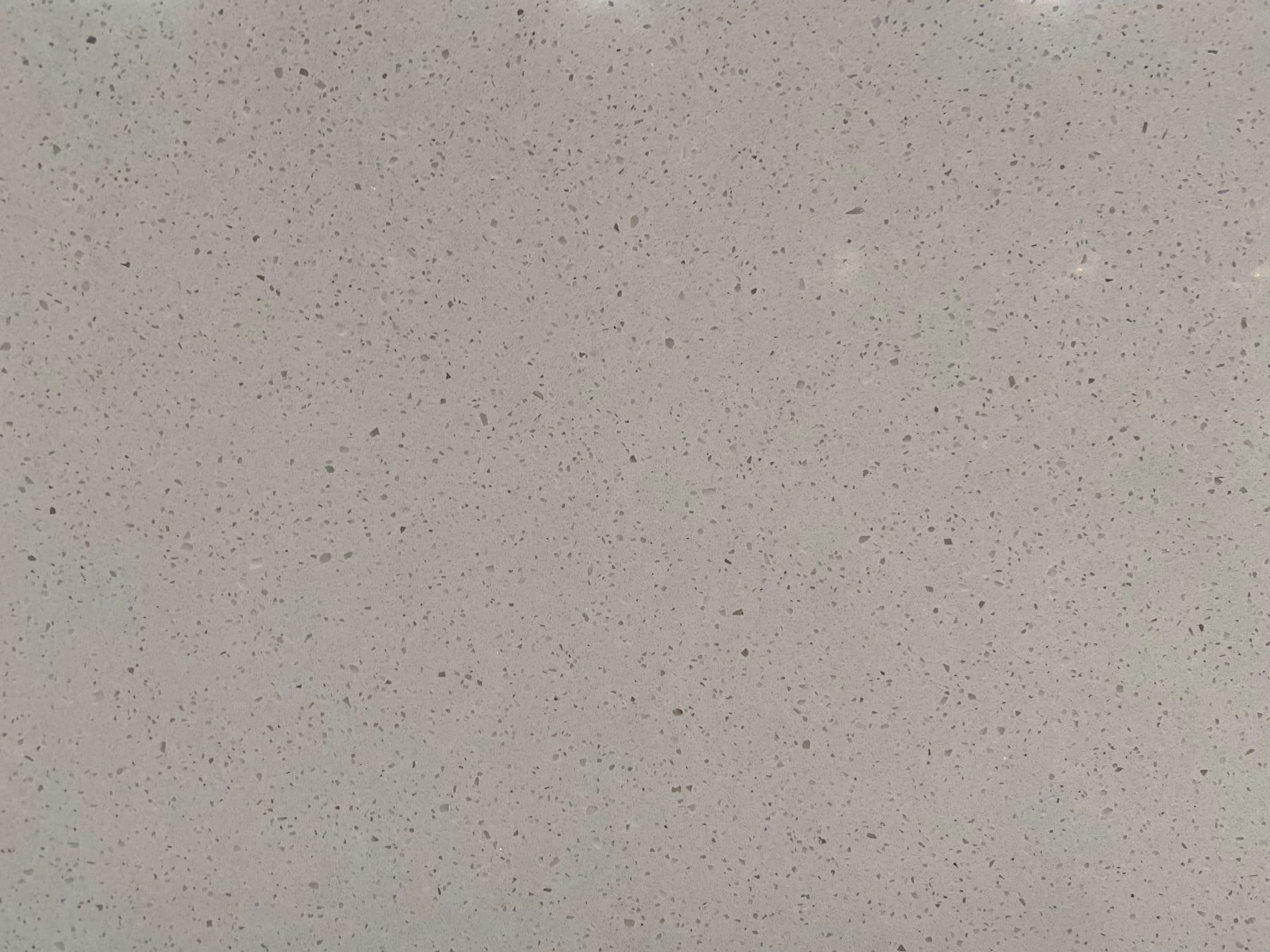 White Terrazzo with Small Particles 