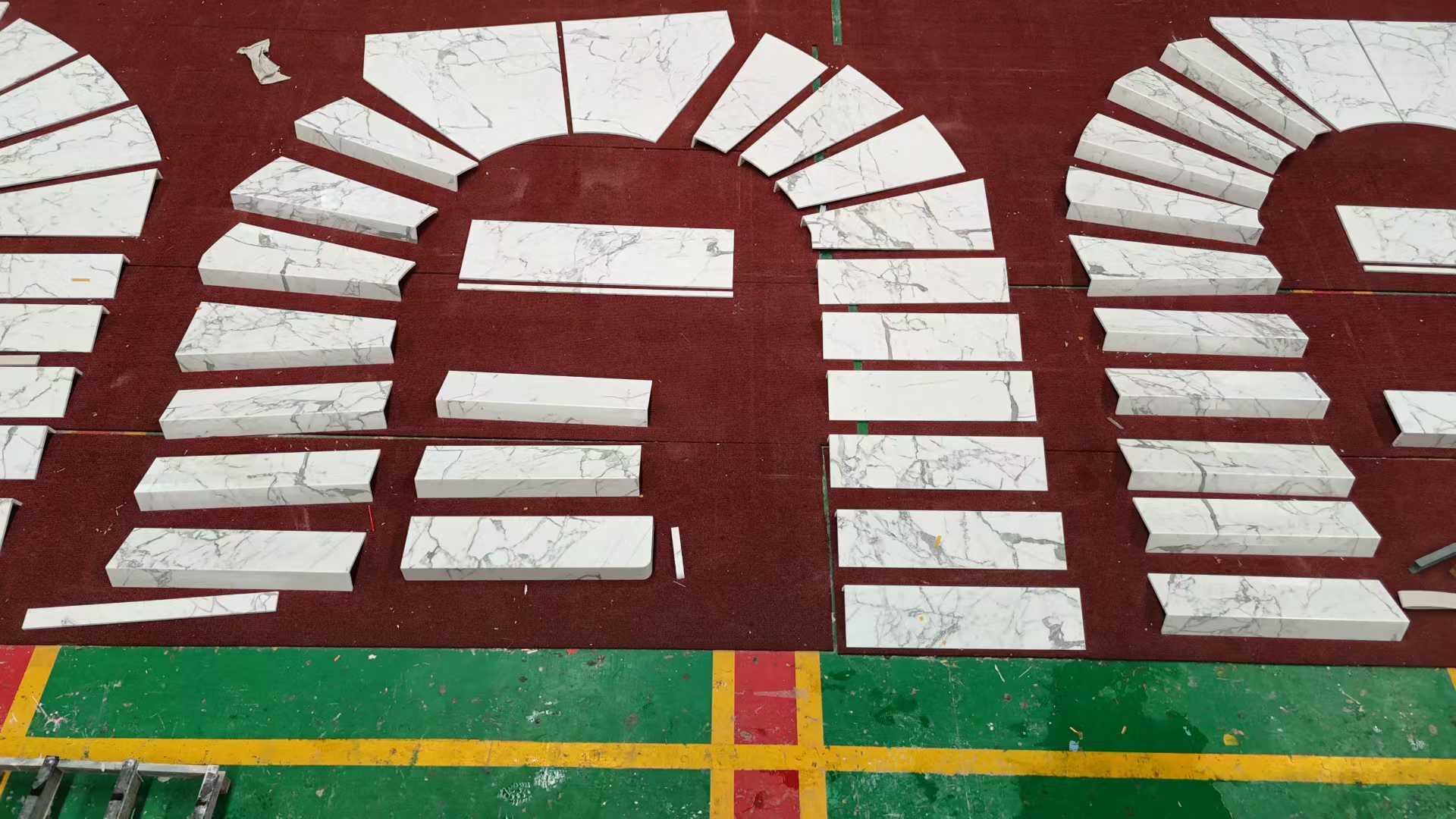 Calacatta White Marble Staircase Project (3).jpg