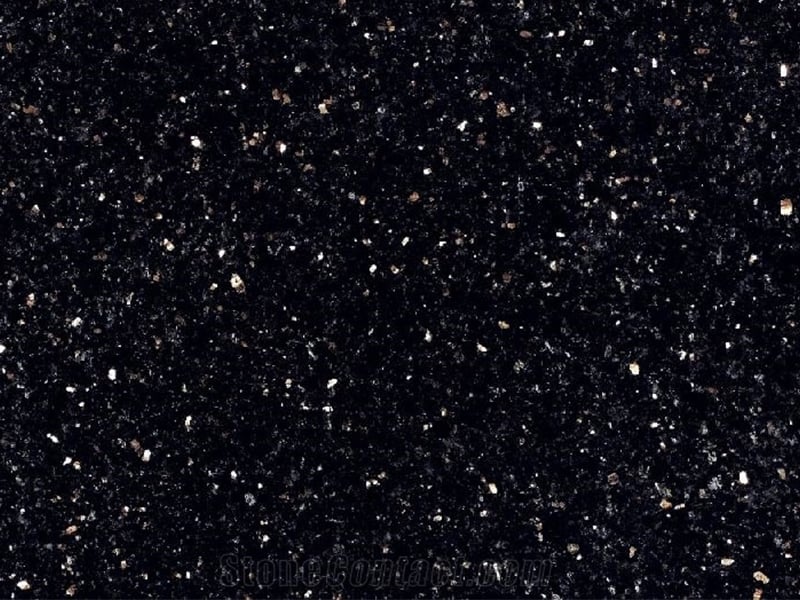 Black Galaxy Granite Slab