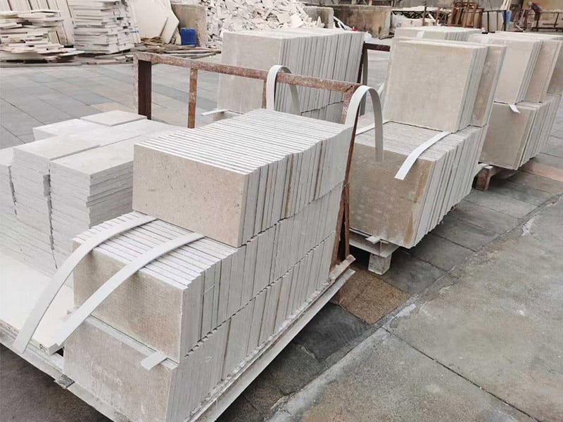 Sinai Pearl Limestone French Pattern Floor Tiles