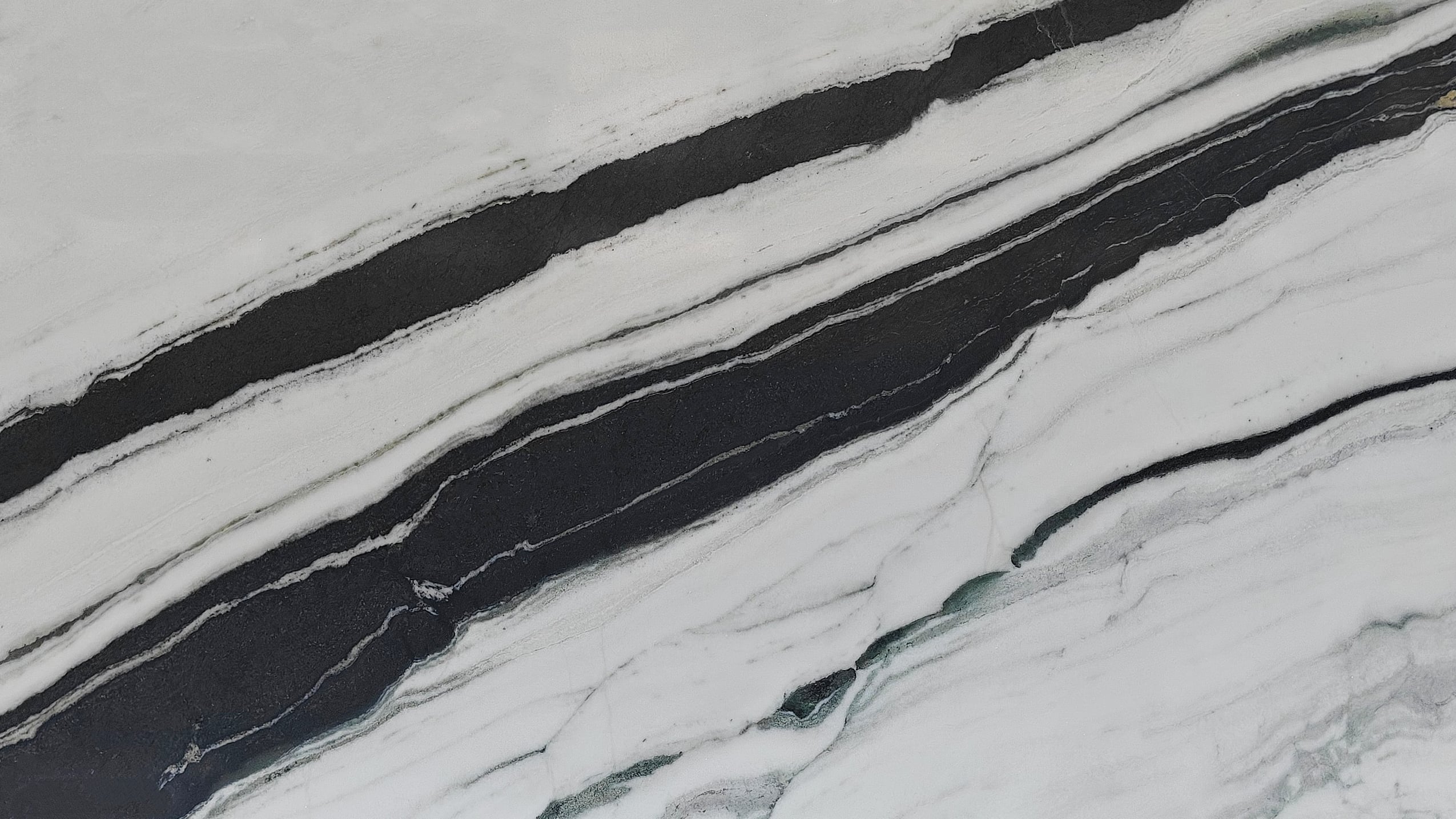 Panda White Marble Slab