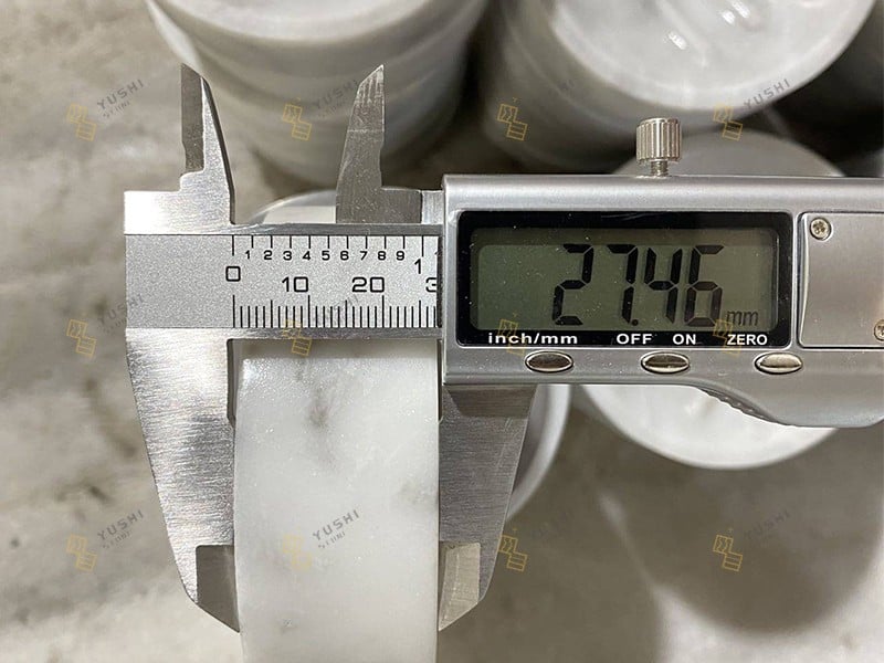 Custom Carrara Marble Soap Dishes Precision Quality Inspection (2).jpg