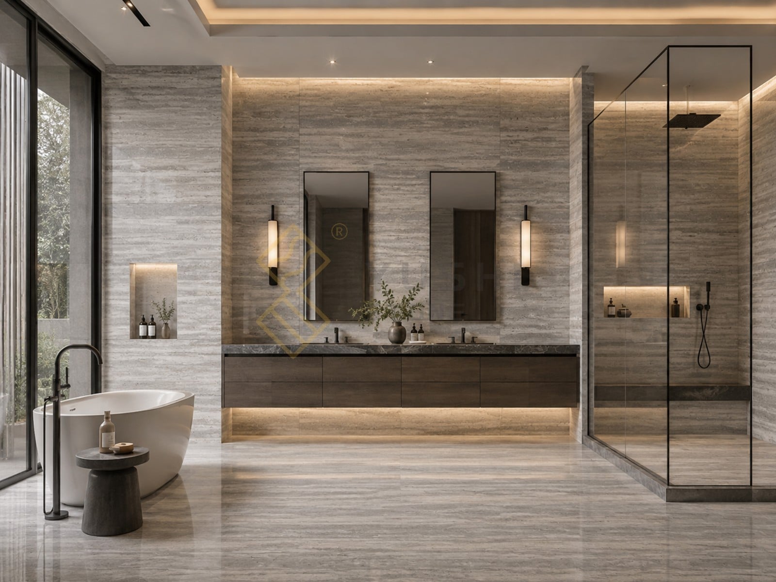 What Are Travertine Slabs?