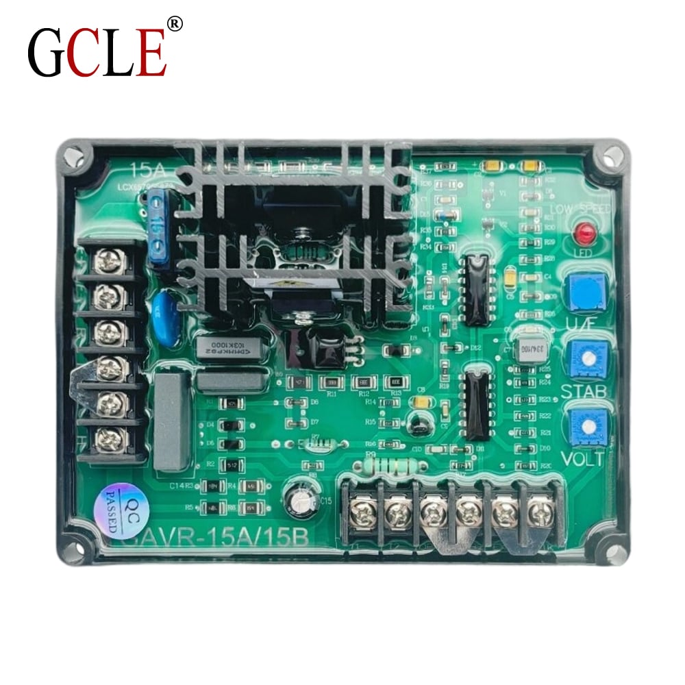 تنظیم‌کننده خودکار ولتاژ GAVR15A (AVR) – کنترل دقیق با جریان بالا برای سیستم‌های کابینت موازی ژنراتورهای سنگین — مزایا و ویژگی‌های محصول