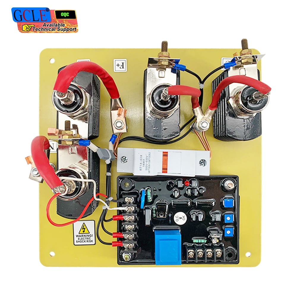 Régulateur de tension automatique (AVR) pour alternateurs à balais SAVRH-10, 100 A