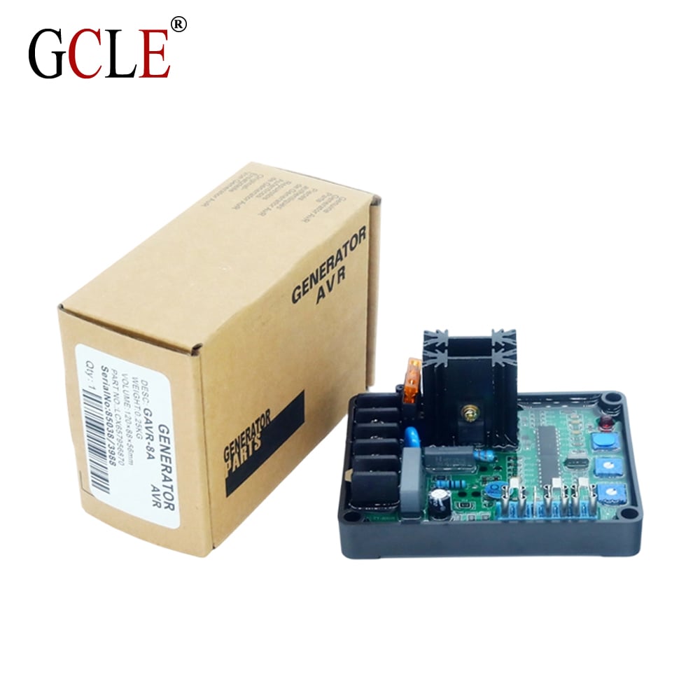 تنظیم‌کننده خودکار ولتاژ GAVR-8A (AVR) – کنترل دقیق فشرده برای سیستم‌های کابینت موازی ژنراتور