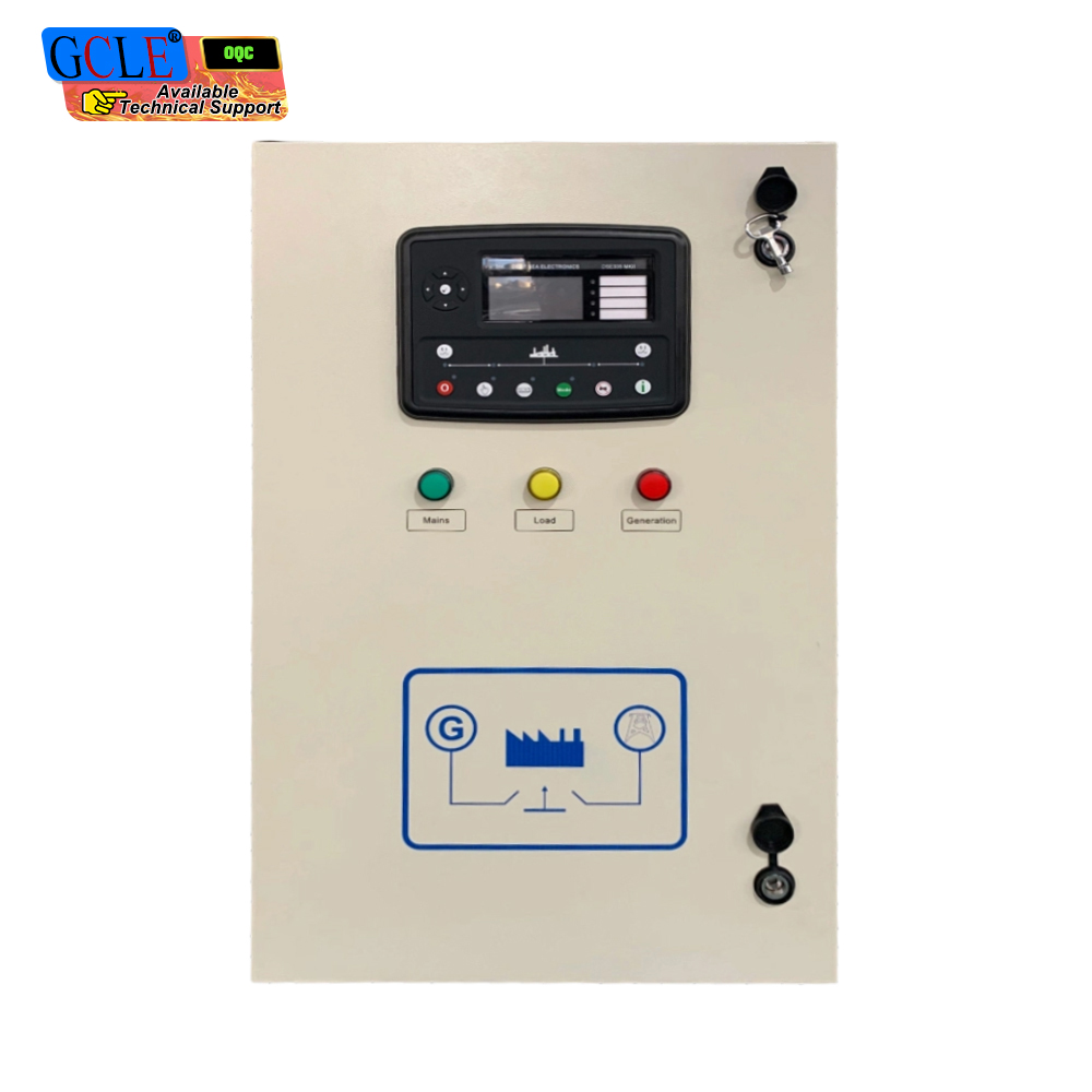 500A ATS Dual Power Automatic Transfer Control Cabinet With DSE335 Controller, Mains & Generator Changeover Panel