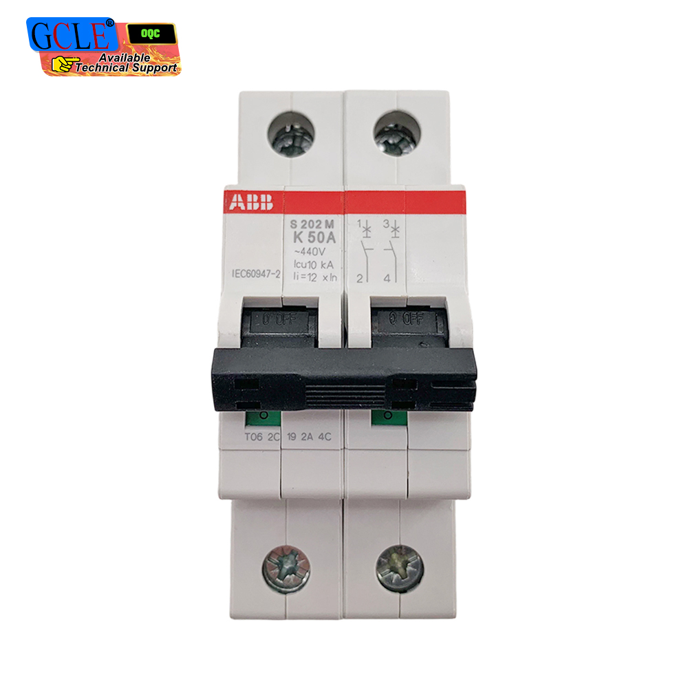 ABB S202M K50A 2P Miniature Circuit Breaker
