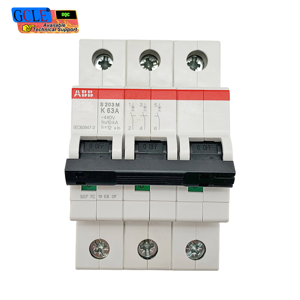 ABB S203M K63A 3P Miniature Circuit Breaker
