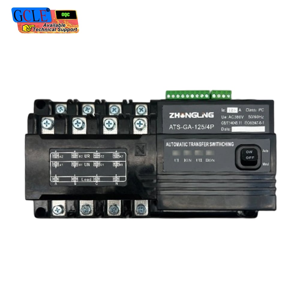 ZHONGLING ATS-GA-125/4P 125A Automatic Transfer Switch

