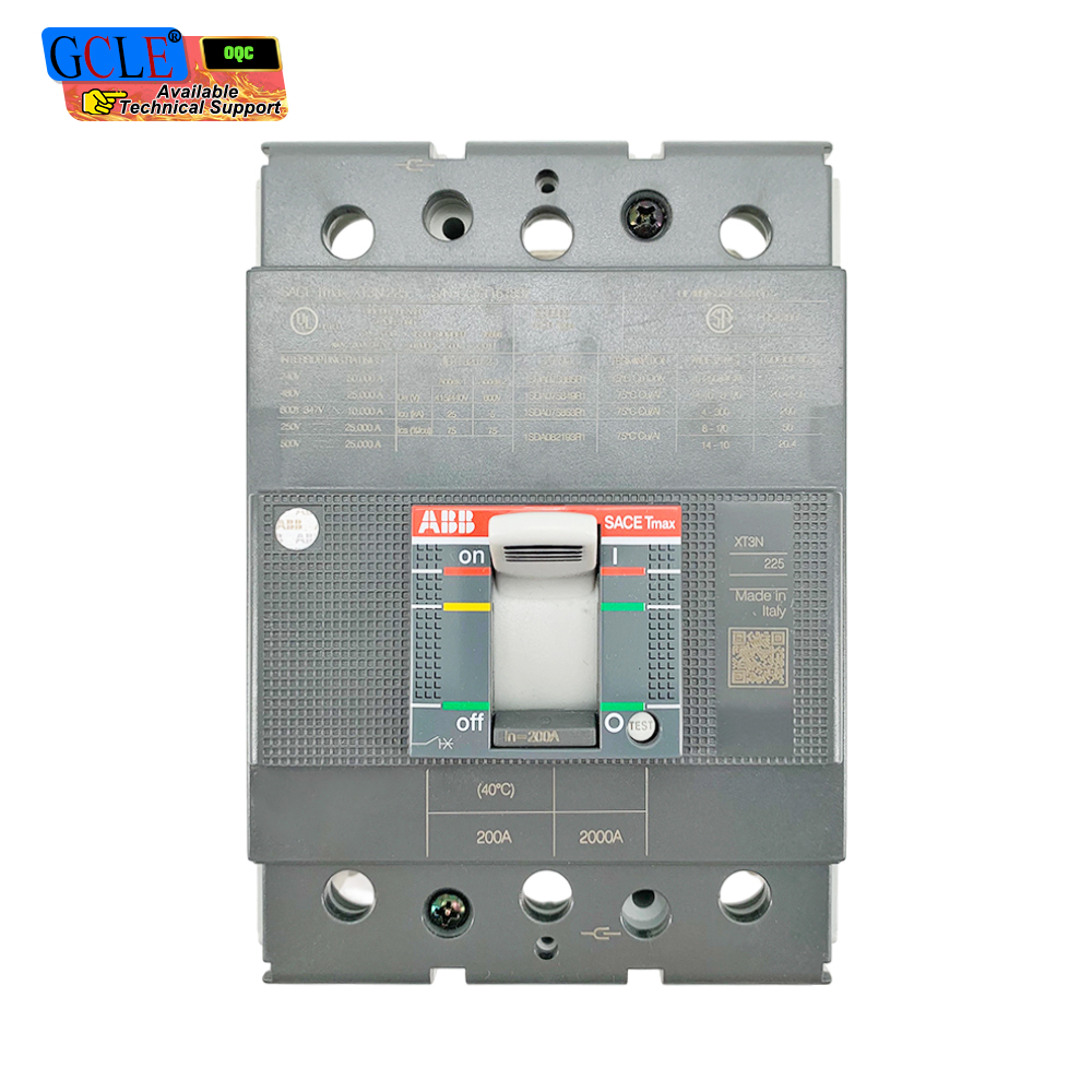 ABB SACE Tmax XT3N225 3P Molded Case Circuit Breaker
