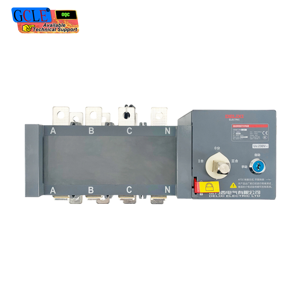 DELIXI CDQ6i-250/4P 250A Automatic Transfer Switch
