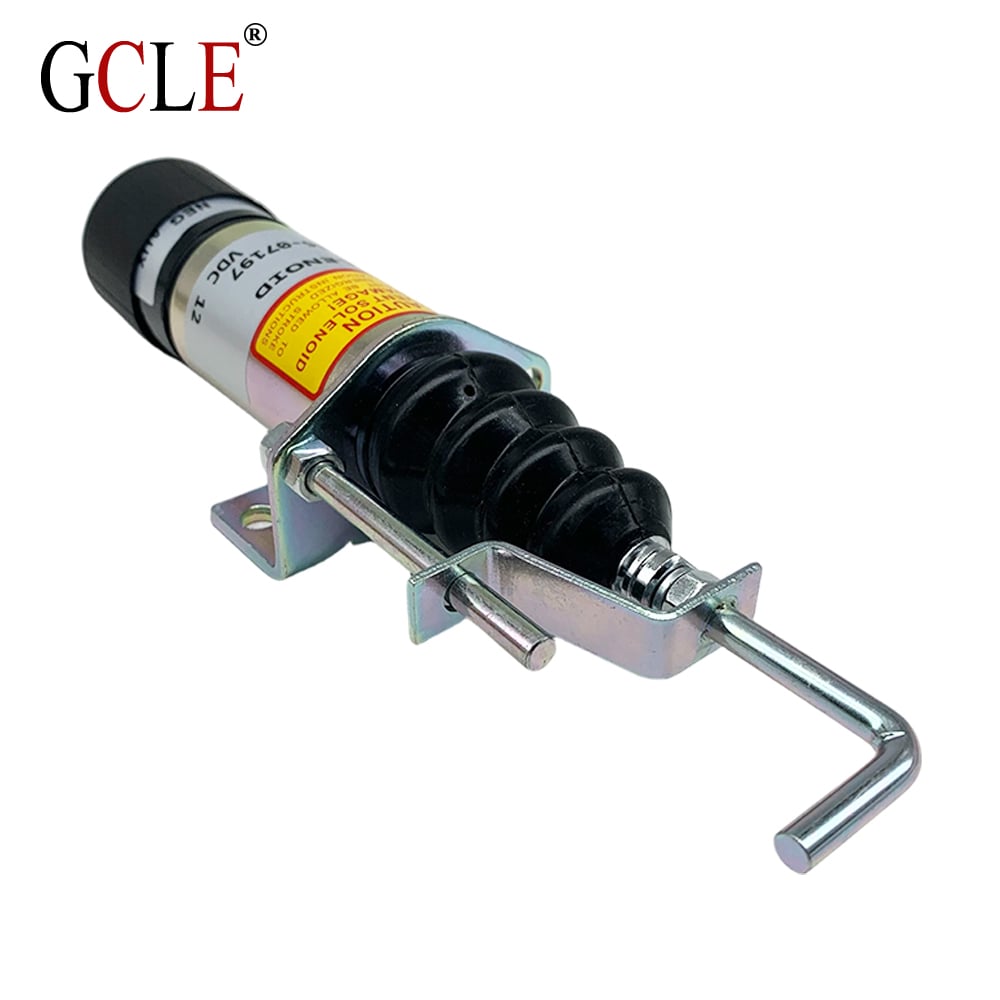 électroaimant de coupure de carburant 366-07197 – Commande fiable de l’arrêt du moteur pour groupes électrogènes diesel