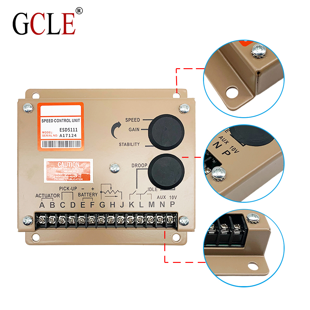Mataas na Kalidad na Elektronikong Speed Governor para sa Diesel Generator