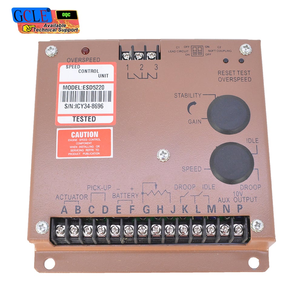 ESD5220 Speed Controller For Diesel Generator
