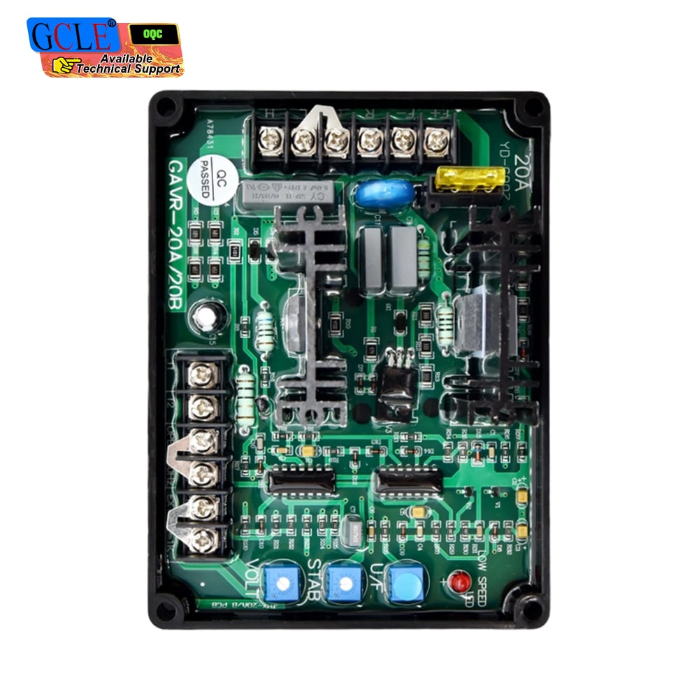 Régulateur de tension automatique (AVR) pour générateur sans balais GAVR-20B
