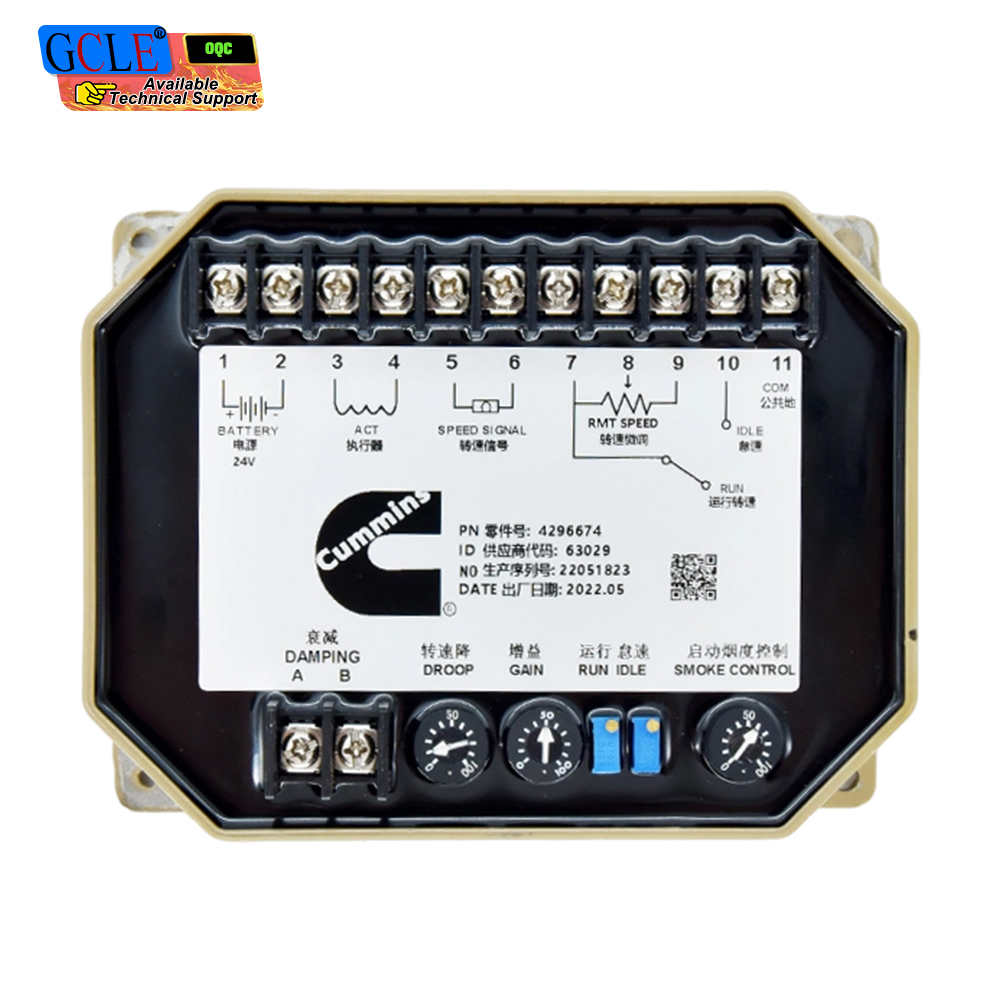 4296674 Speed Controller For Cummins Diesel Generator