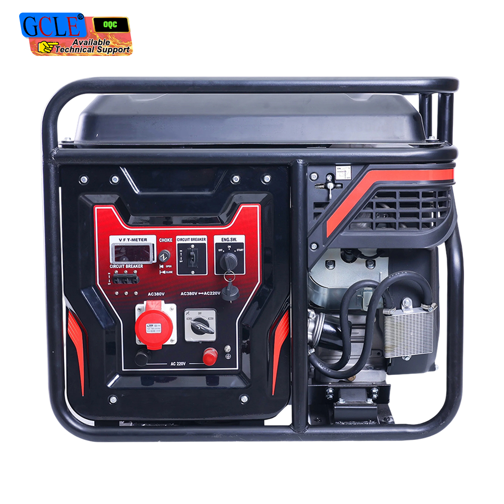 Open Frame Gasoline Generator Black Tank Version