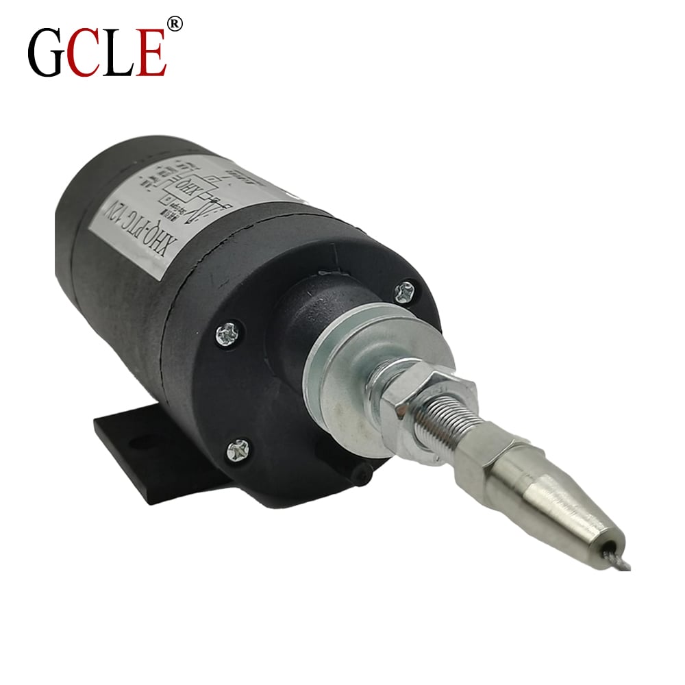 Solenoid Penghentian Bahan Api XHQ-PTG 24V – Kawalan Penghentian Enjin Ketepatan untuk Sistem Diesel Berat