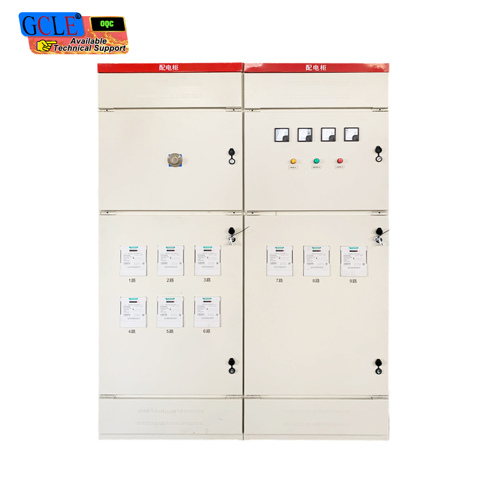 Complete Set Low Voltage Power Distribution Cabinet, Multi-circuit Power Distribution Panel With Ammeter Voltmeter