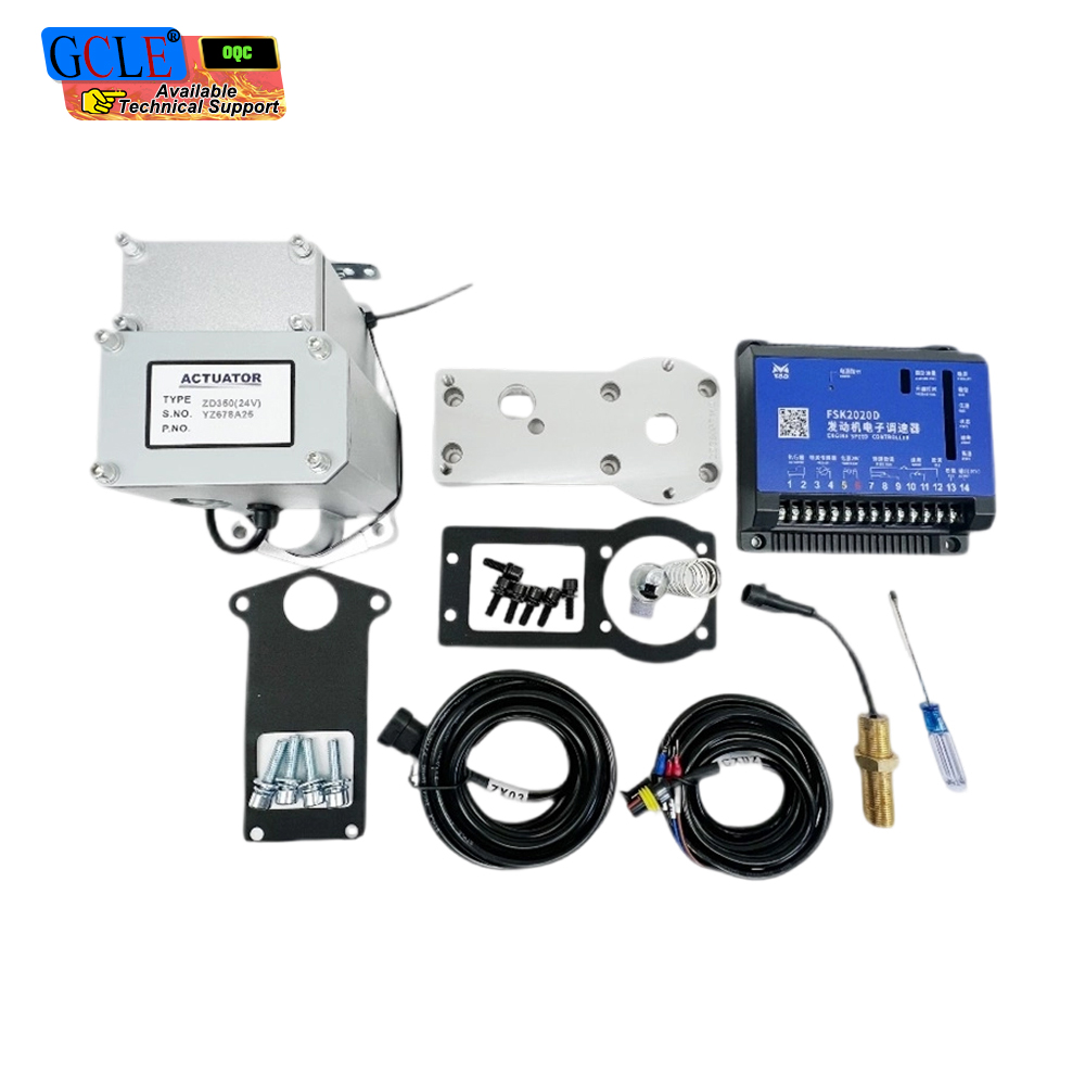 Yunsida ZD350 Actuator + FSK2020D Speed Controller Governor Set