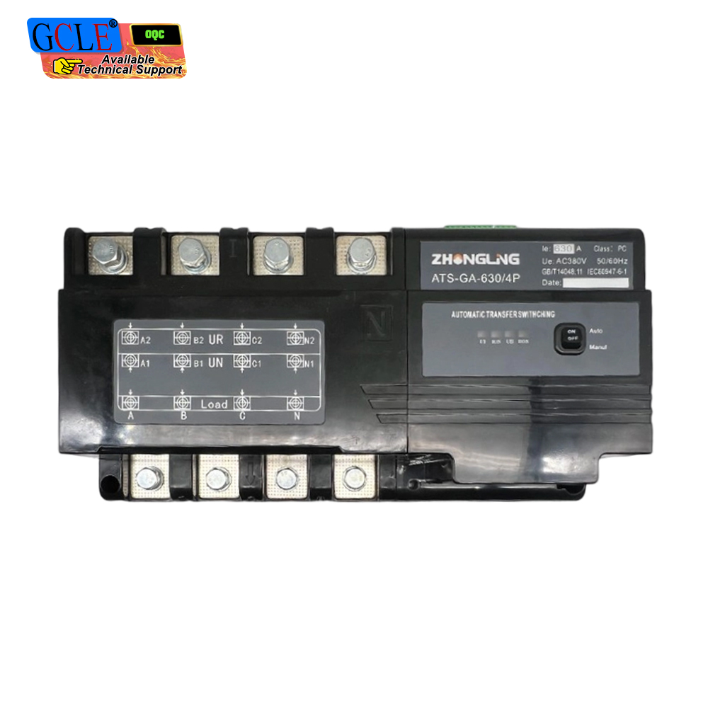 ZHONGLING ATS-GA-630/4P 630A Automatic Transfer Switch