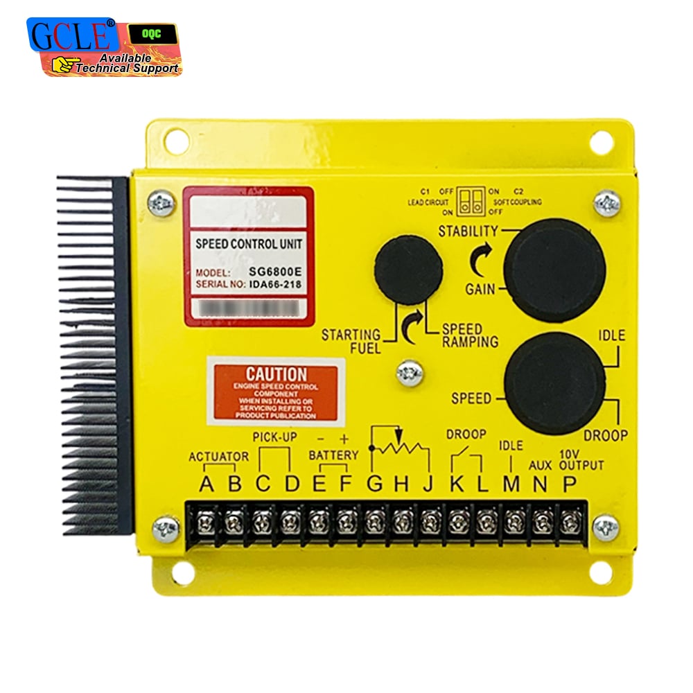 SG6800E Speed Controller For Diesel Generator