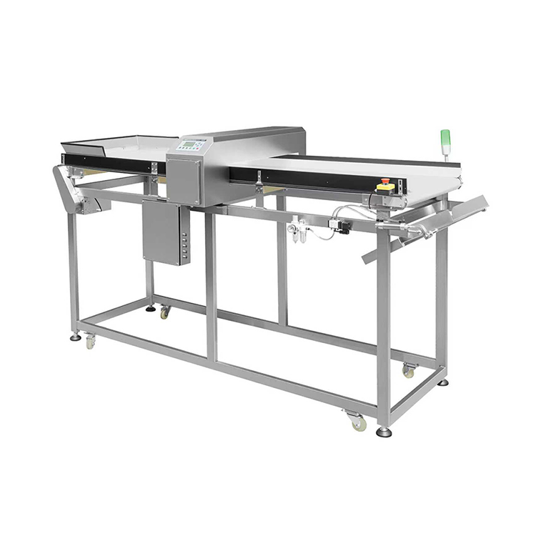 Metal Detector with Drop-Flap Rejection for Nut Dried Fruit Bulk Material 