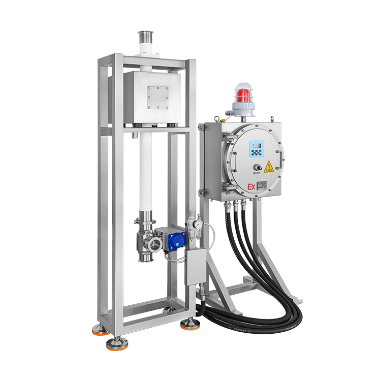 Séparateur métallique antidéflagrant PEC2005P pour le traitement de poudres dangereuses