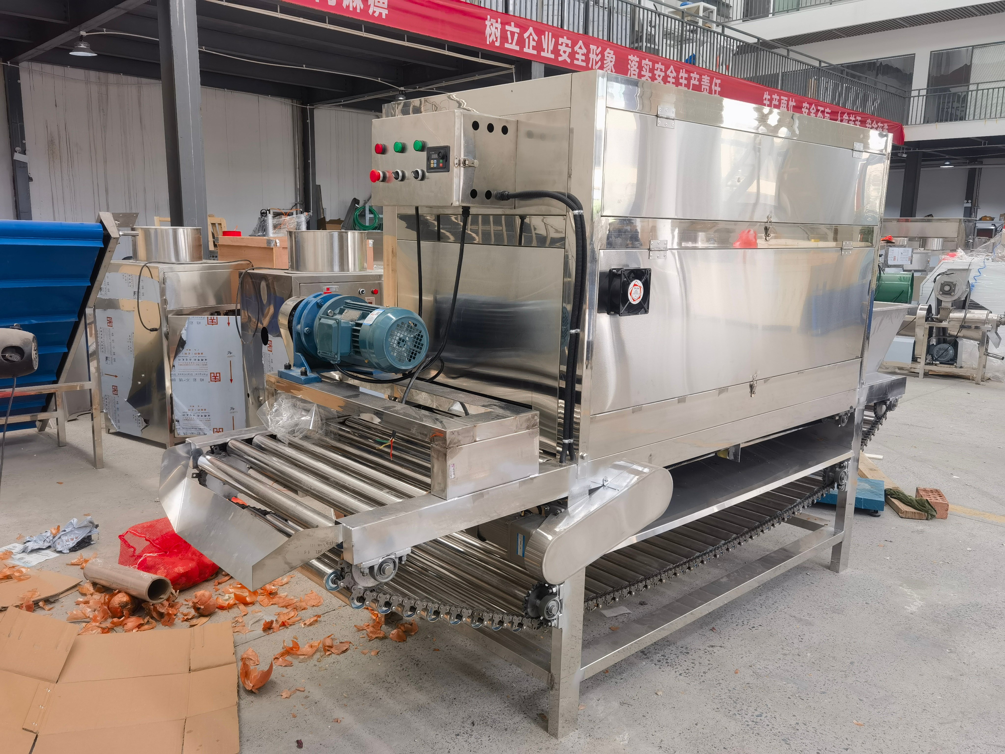 Automatic Garlic Skin Remover Machine | High-Efficiency Peeling
