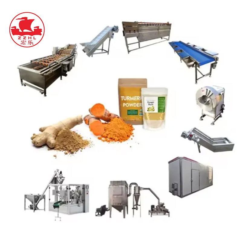 Jiang powder processing line  Specially designed for food factories and seasoning workshops