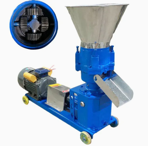 Cattle Feed Manufacturing Machines Pallet Feed Processing Machinery Motor Stainless Steel Provided Automatic Food for Fish Farms