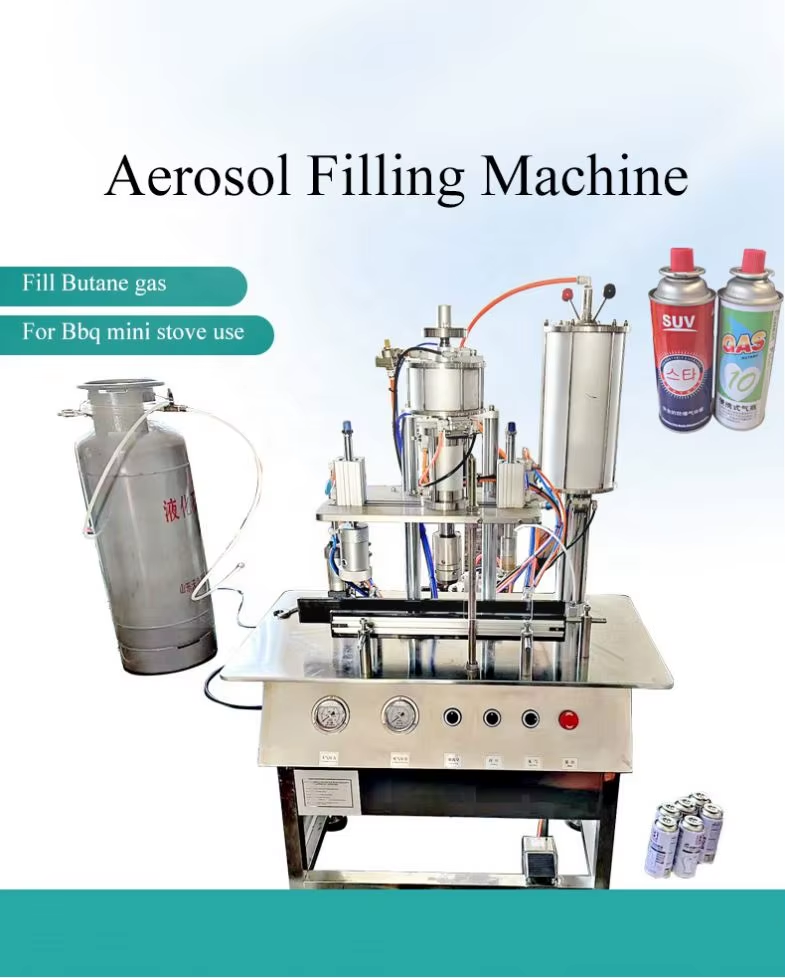 Multifunctionele aerosol vulapparatuur — ideaal voor carburateurreiniger en aerosolreinigingsmiddelen