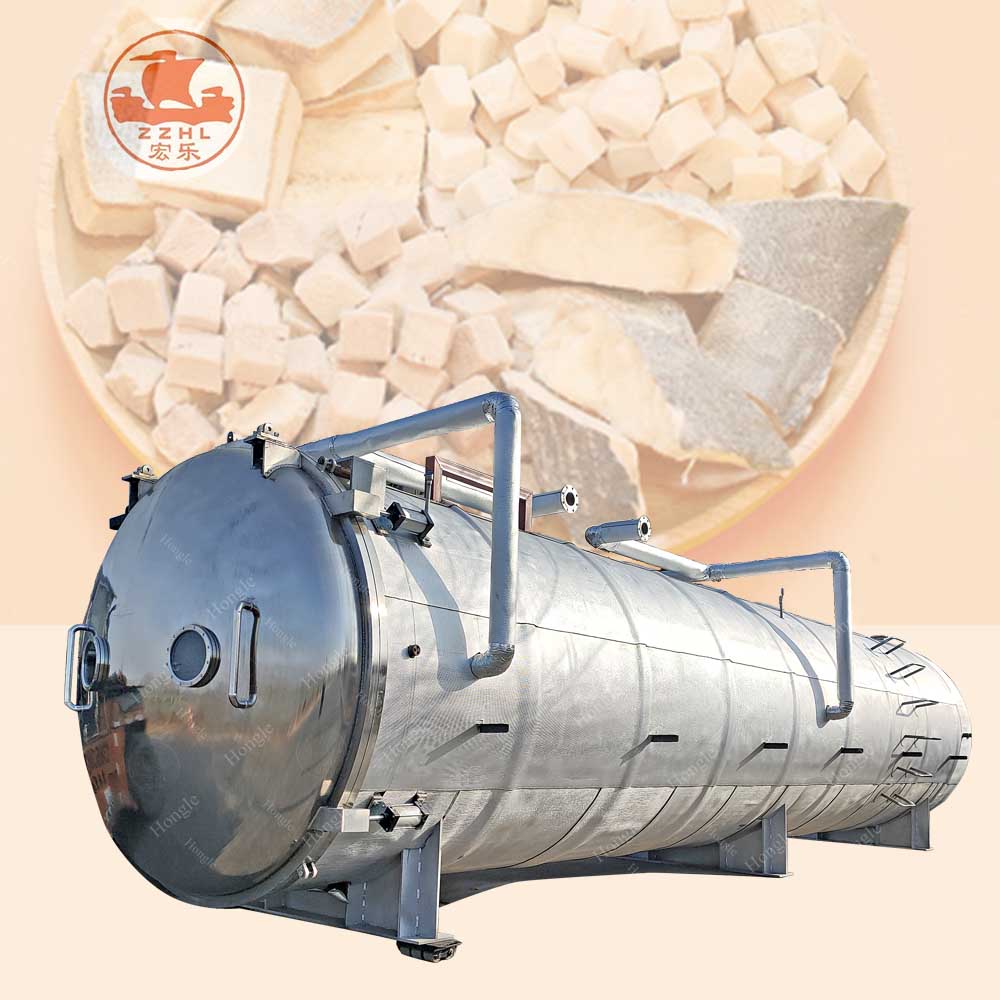 Manufacture vacuum freeze-drying machines  The ultimate low-temperature preservation and drying equipment
