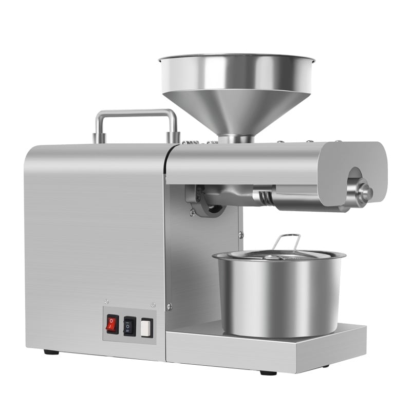 Oil Extraction Machine Hot Press Soybean Groundnut Coconut Sunflower Oil Press Machine Oil Mill Making Pressing 