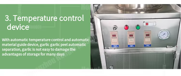 1000 Kg/H Smart Newest Design Garlic Peeler Machine Full-Automatic Commercial Garlic and Ginger Peeling Machine Price factory