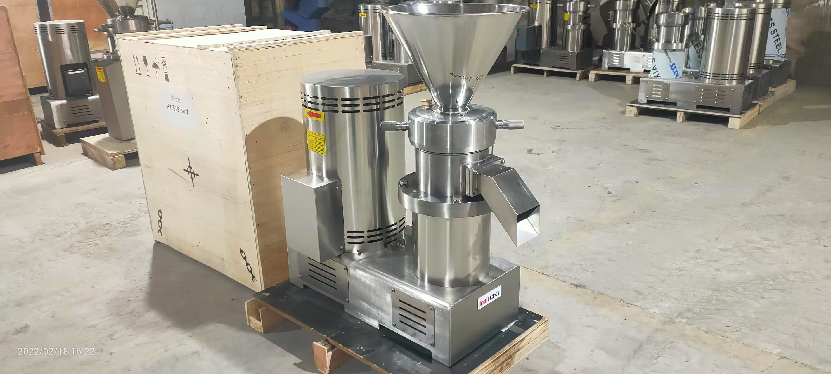 Colloidal Grinder: Finest Particle Sizes for Tomato, Onion Paste – Perfect for Butter & Sesame Tahini Making Machines