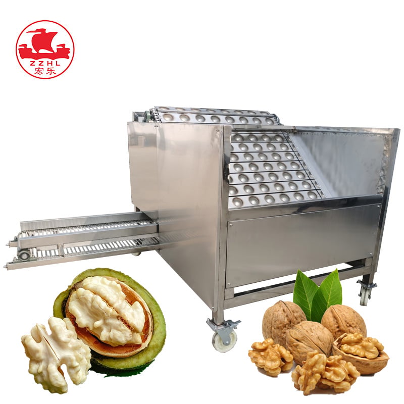 Walnut Green Husk Peeling Machine | Industrial-Grade Dehuller for High Efficiency