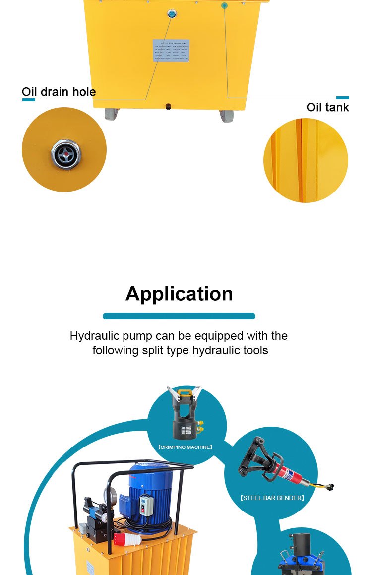 db550 d2 55kw double acting hydraulic electric power pack with high pressure piston pump metal structure magnetic drive pump-3