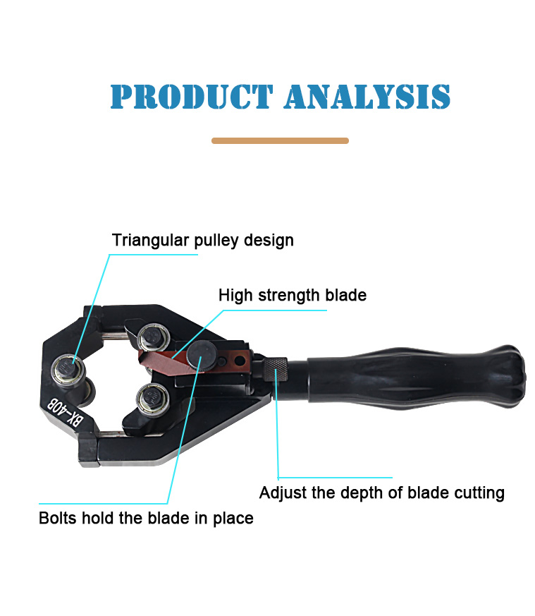 bx 40b cable knife stripping tools wire stripper-4