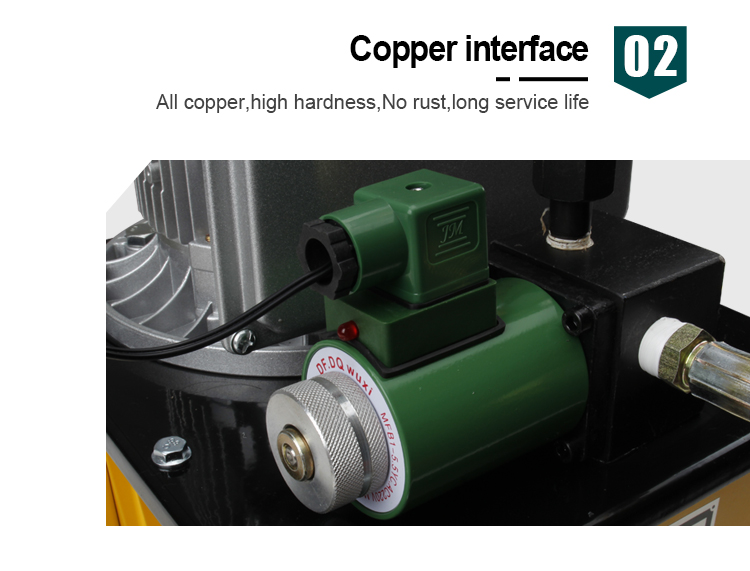 hhb 700a electric oil pump factory 700 bar high pressure hydraulic pump for flooding post tension oil pump-5