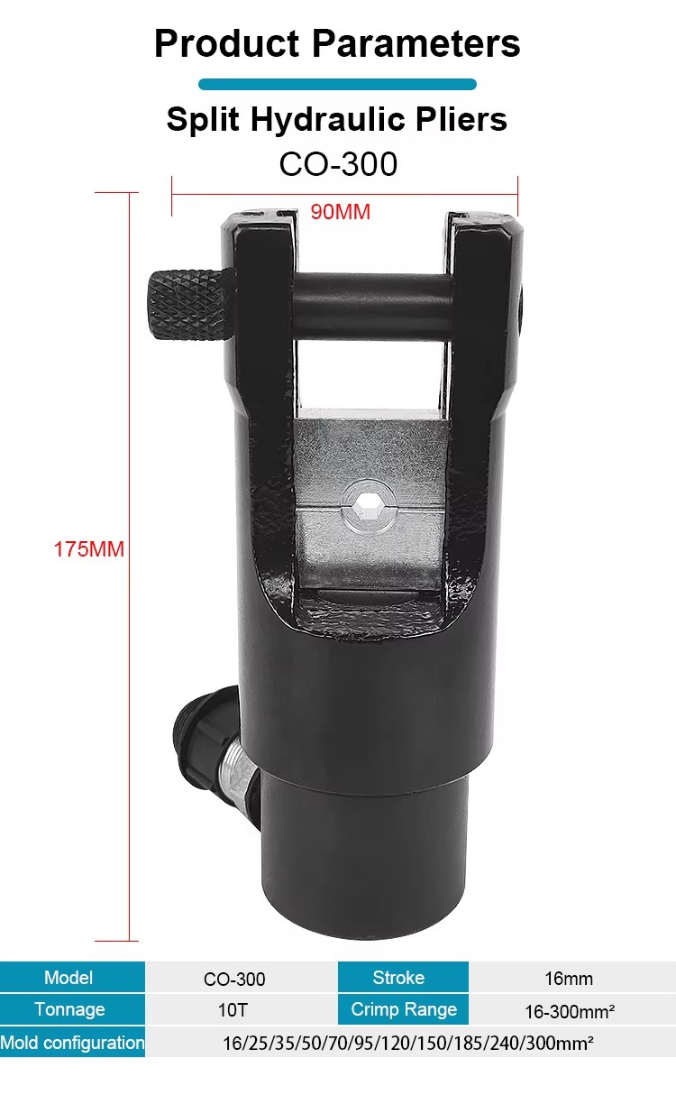 c0 300 10ton hydraulic crimping head-1