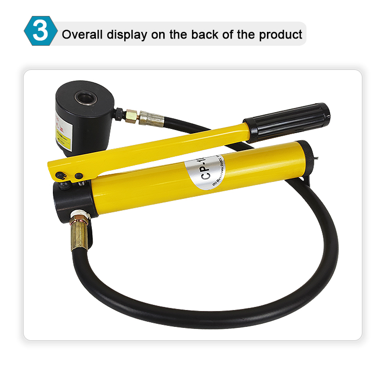 63 114mm hydraulic hole digger syk 15 hydraulic hole punch tool hydraulic knockout tool hydraulic hole puncher-6