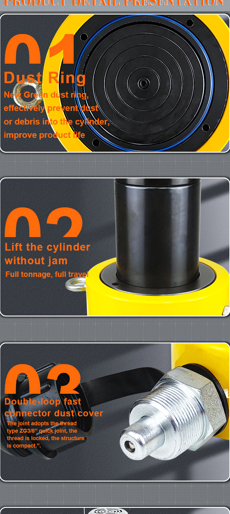 rr 30050 double acting 300 ton hydraulic jack cylinder-7