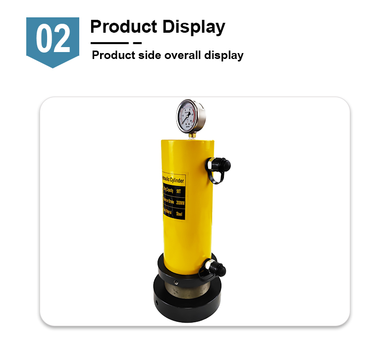 rr 50200 50ton 200mm stroke lock nut hydraulic press cylinder-6