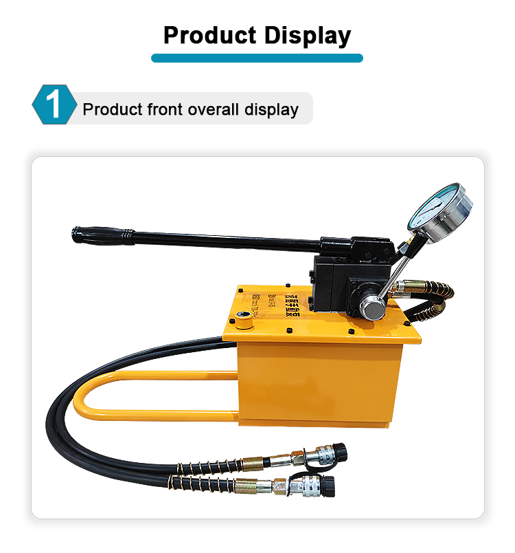 cp 150 double action hydraulic hand pump for industrial use-4