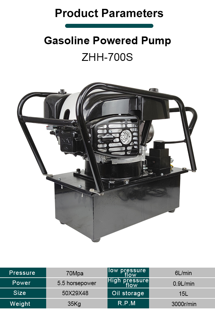 zhh 700s 700 bar high pressure gasoline powered pump-1