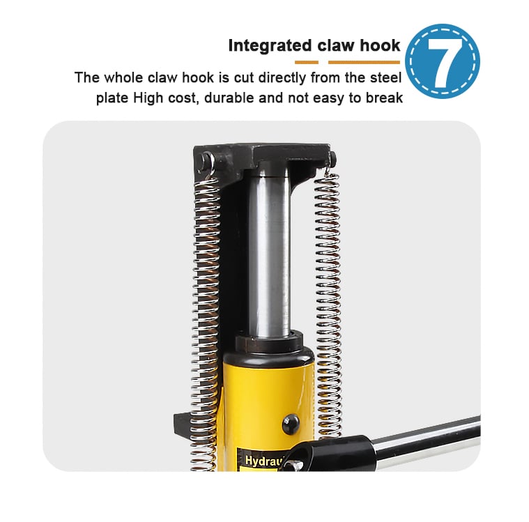 mhc 5 hydraulic toe jack 5ton claw jack-13