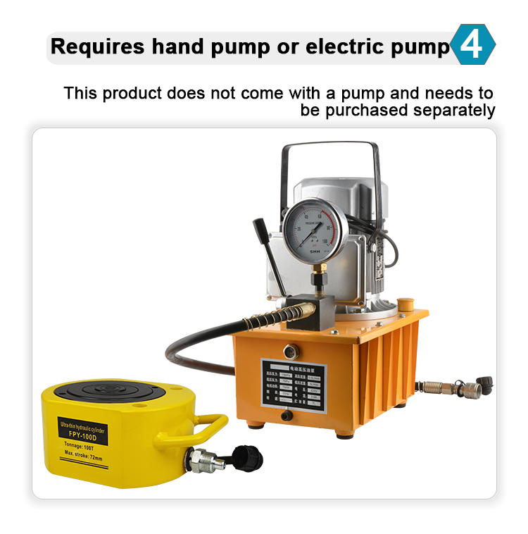 fpy 100d 100ton single acting multistage hydraulic cylinder price-11