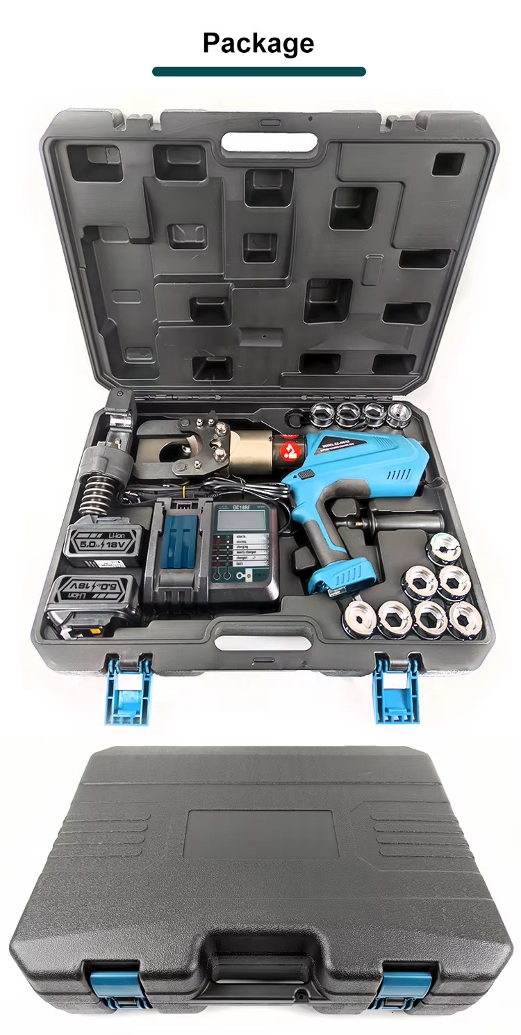 55 cutting and crimping 2 in 1 battery electric hydraulic tool-11